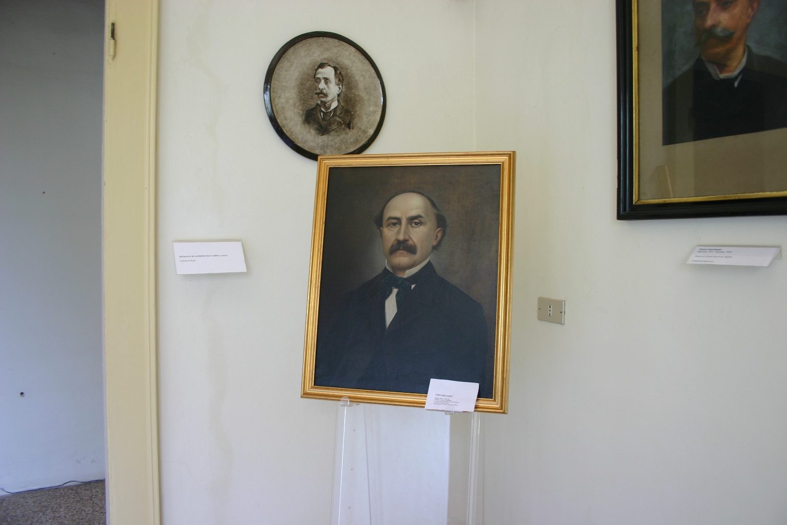Luigi Carlo Farini's portrait, Museo Civico, Russi, Italy - 01.JPG